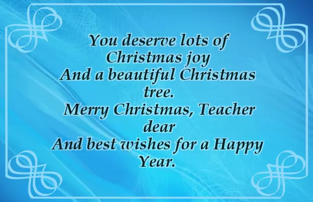 Christmas Poems For Teachers Christmas Poems For Teachers