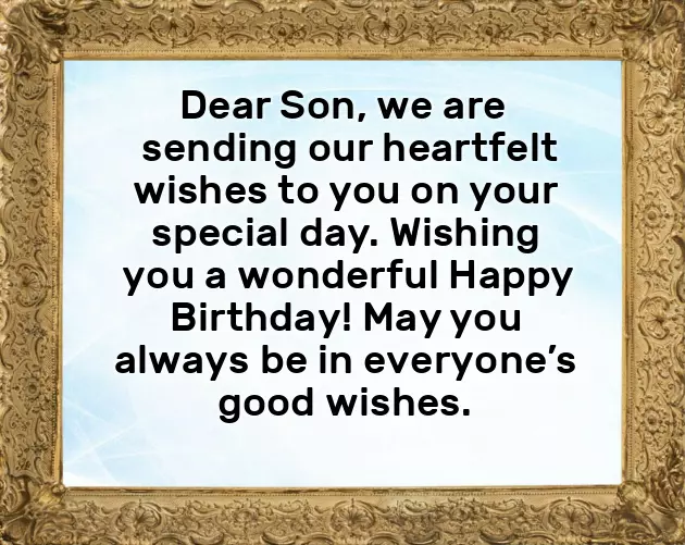 Wishing Happy Birthday To Child