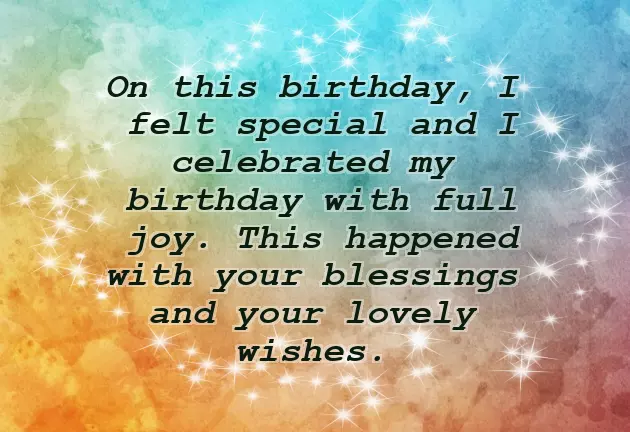 Thank U All For Ur Wishes Thank U All For Ur Wishes