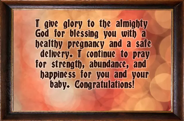 Wishes For A Safe Delivery Of Baby