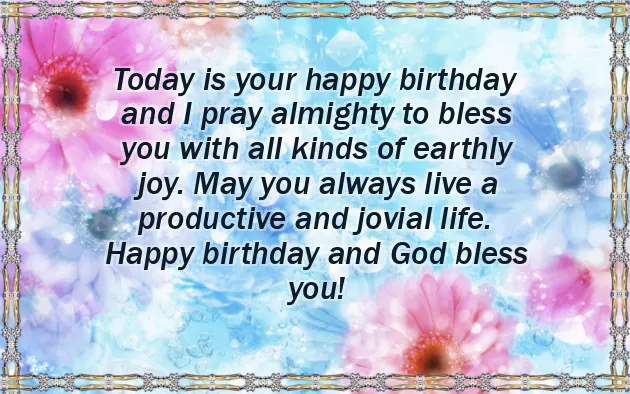 Birthday Prayer For A Friend