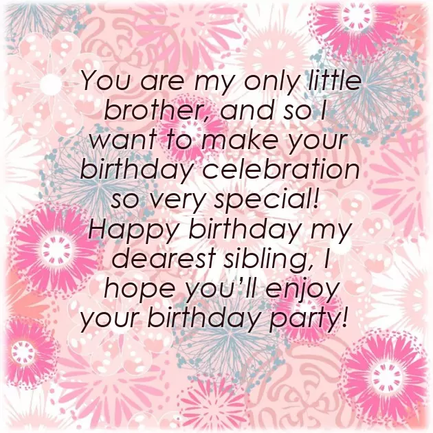 Happy Birthday Brother Quotes In English