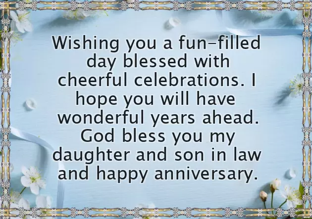 Happy Wedding Anniversary Daughter Happy Wedding Anniversary Daughter