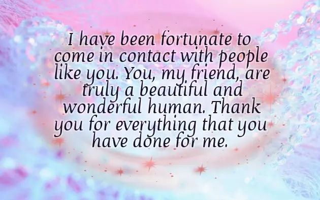 Thank You Wishes For Friends