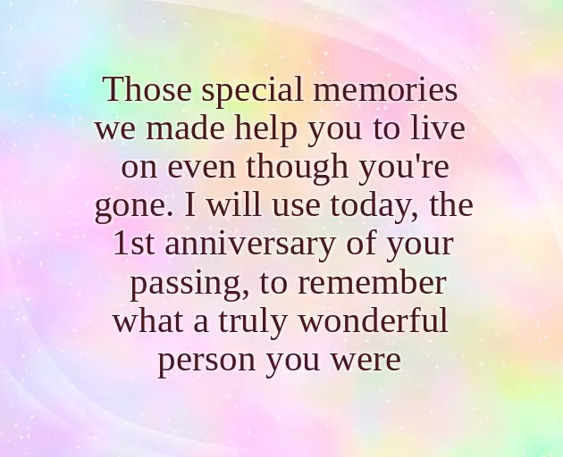 2Nd Death Anniversary Message