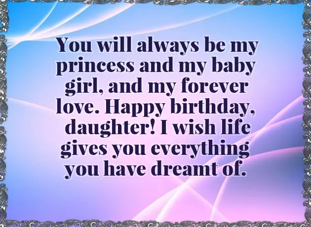 Daughter 20Th Birthday Wishes Daughter 20Th Birthday Wishes