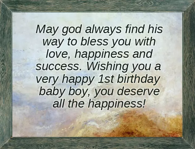 Birthday Wishes In English For Baby Boy Birthday Wishes In English For Baby Boy