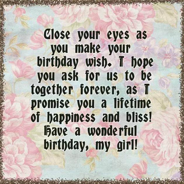 Birthday Wishes For Gf