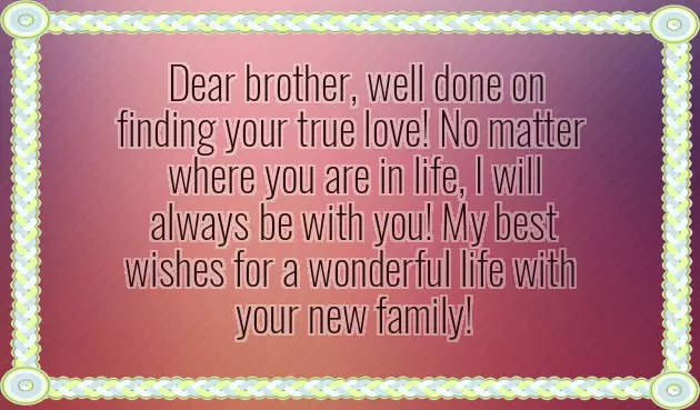 Wishing You A Blissful Marriage