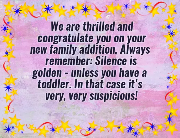 Congratulations For The New Arrival Congratulations For The New Arrival