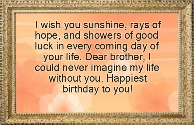 Birthday Quotes For Brother Birthday Quotes For Brother