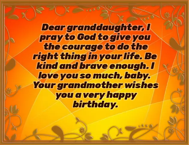 Best Wishes To Granddaughter Best Wishes To Granddaughter