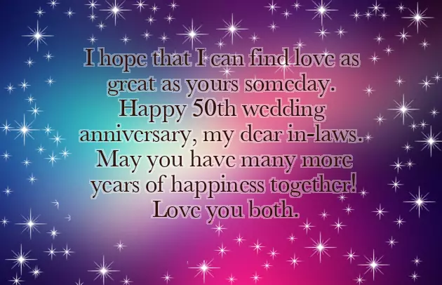 50Th Wedding Anniversary Wishes For Parents In Law 50Th Wedding Anniversary Wishes For Parents In Law