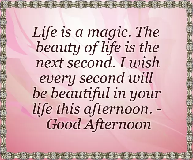 Good Afternoon Family Quotes Good Afternoon Family Quotes