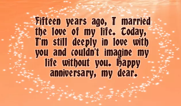 Happy 15Th Anniversary Happy 15Th Anniversary