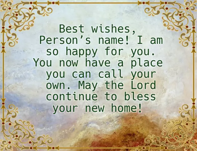 House Warming Wishes