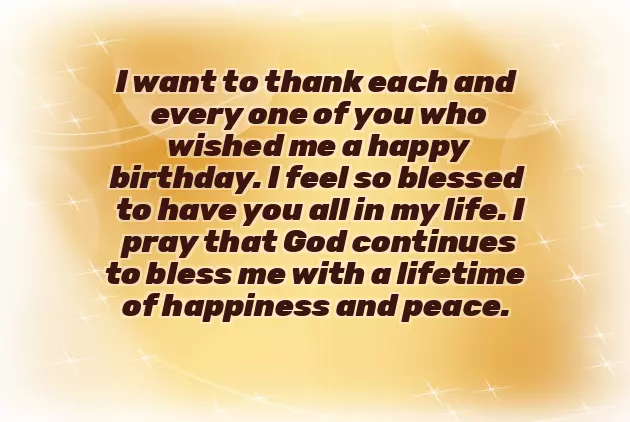 Saying Thank You For My Birthday Wishes Saying Thank You For My Birthday Wishes