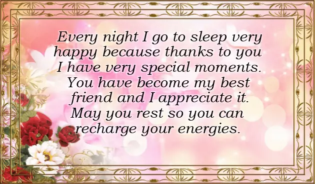 Goodnight Message For Best Friend Goodnight Message For Best Friend