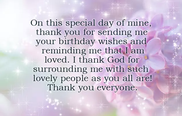 Thank You For The Birthday Wishes Facebook Thank You For The Birthday Wishes Facebook