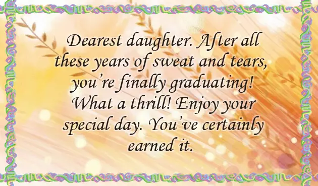 Graduation Wishes High School