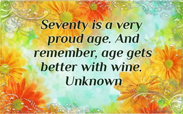 70Th Birthday Greetings Female 70Th Birthday Greetings Female