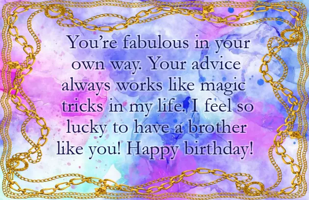 Best Wishes To Brother On His Birthday Best Wishes To Brother On His Birthday
