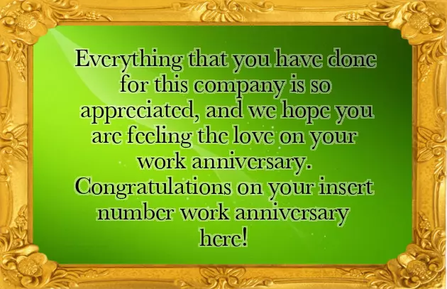 5 Year Work Anniversary Congratulations 5 Year Work Anniversary Congratulations