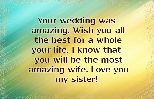 Congratulations On Your Sister Congratulations On Your Sister