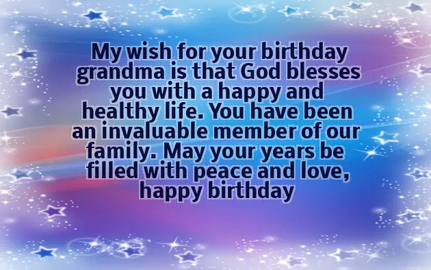 Happy Birthday Grandma Message Happy Birthday Grandma Message