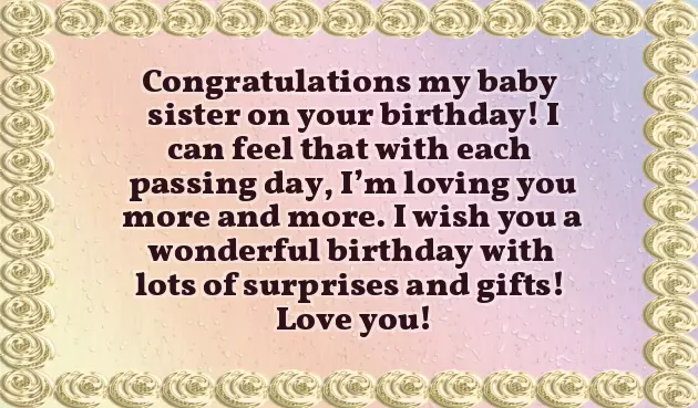 Birthday Caption For Little Sister Birthday Caption For Little Sister