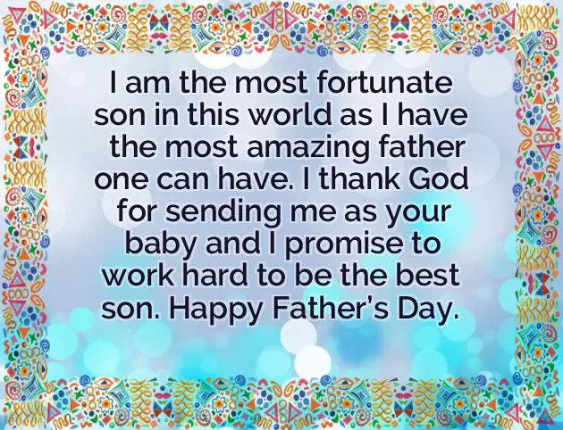 Fathers Day Message From Child Fathers Day Message From Child