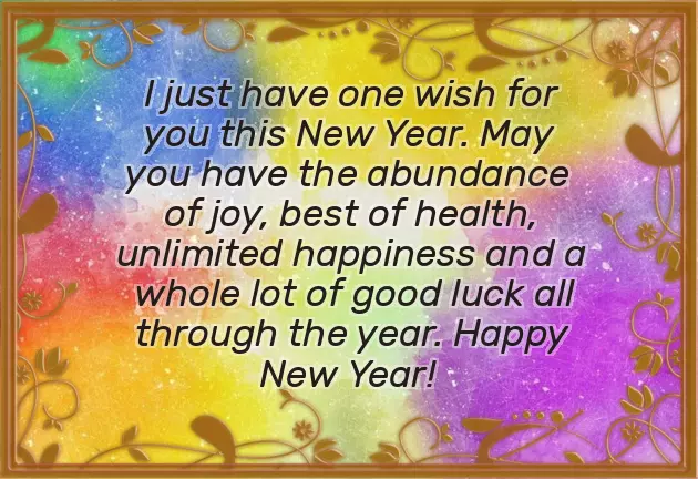 Happy New Year Text Msg Happy New Year Text Msg