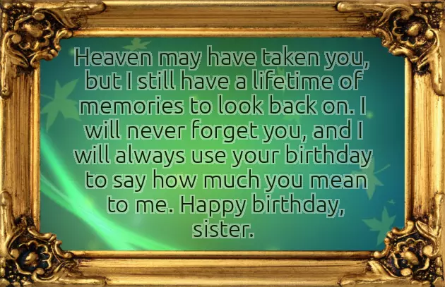 Words For A Sister On Her Birthday Words For A Sister On Her Birthday