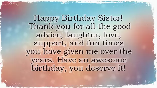 Best Wishes For Big Sister Birthday Best Wishes For Big Sister Birthday