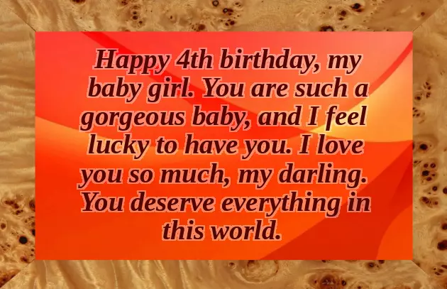 Happy 4Th Birthday Princess