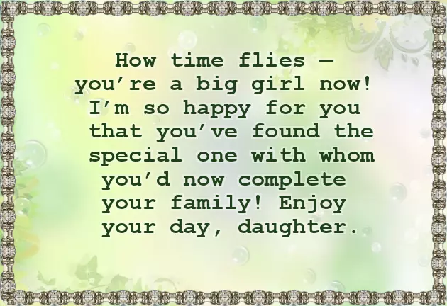 Congratulations For Your Daughter Wedding Congratulations For Your Daughter Wedding