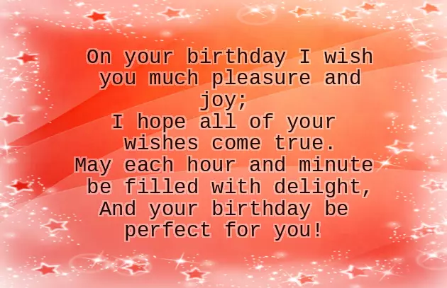 Birthday Poem For Me