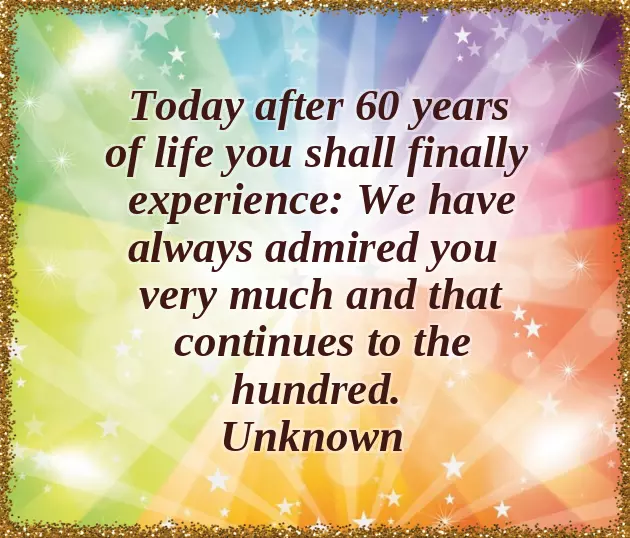 Funny 60Th Birthday Messages