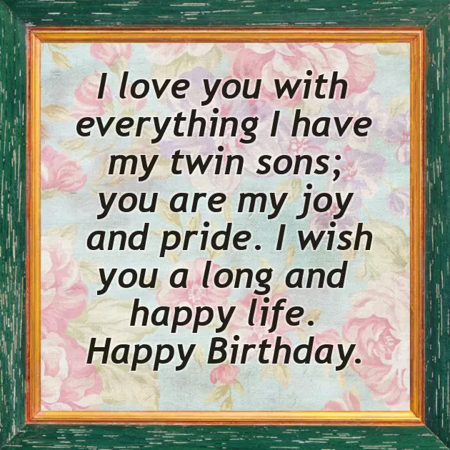 Birthday Wishes On Son