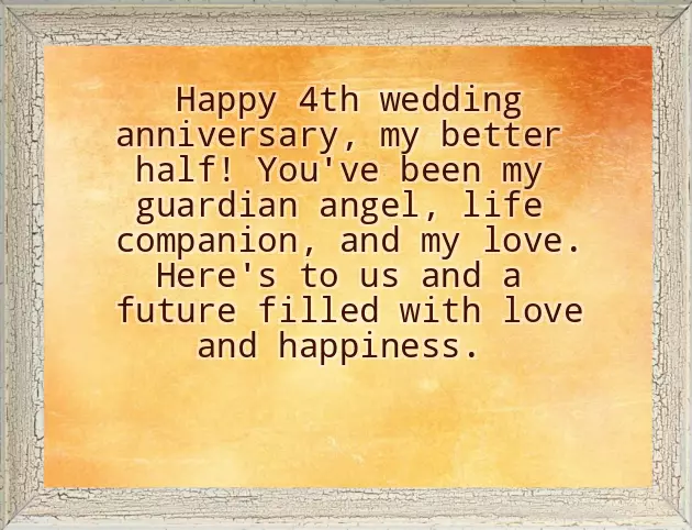 4 Year Anniversary 4 Year Anniversary