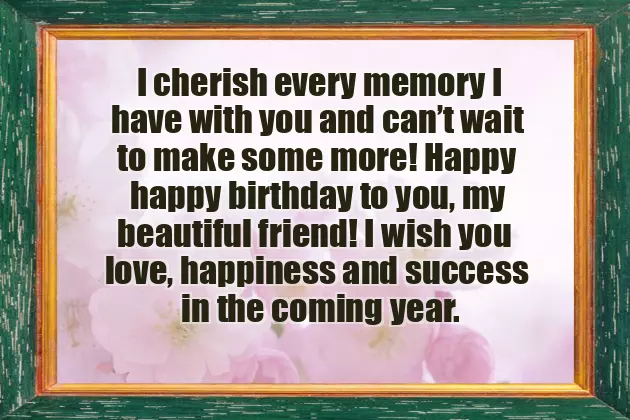 Beautiful Text For Birthday