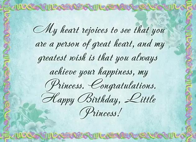 Birthday Wishes Little Princess Birthday Wishes Little Princess