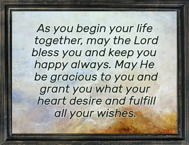 Christian Congratulations On Your Wedding