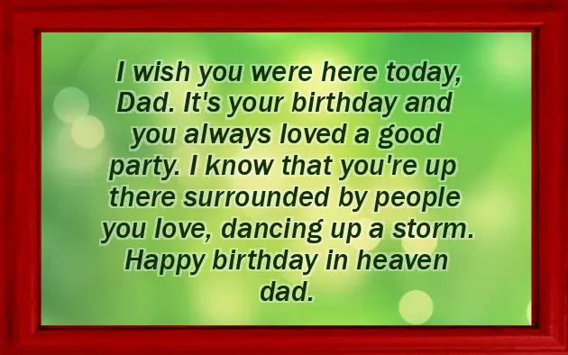 Happy Birthday Papa Miss You