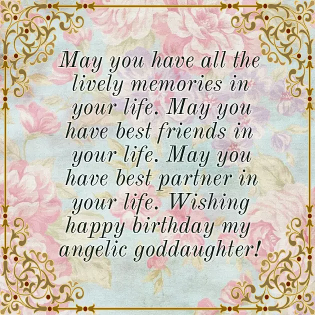 Goddaughter Birthday Quotes Goddaughter Birthday Quotes