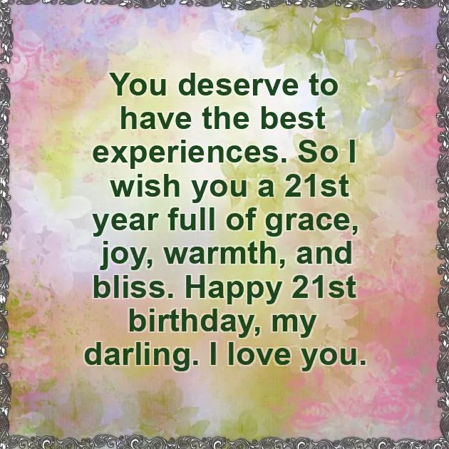 Wishing My Son Happy 21St Birthday Wishing My Son Happy 21St Birthday