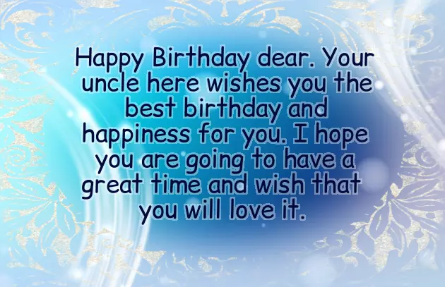 Happy Birthday To My Cute Nephew Happy Birthday To My Cute Nephew