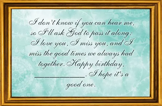 Missing You On Your Birthday Mom