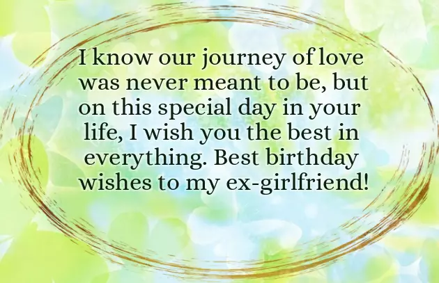 Happy Birthday Letter To Ex Girlfriend Happy Birthday Letter To Ex Girlfriend