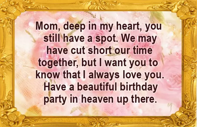 Happy Birthday Nanay In Heaven